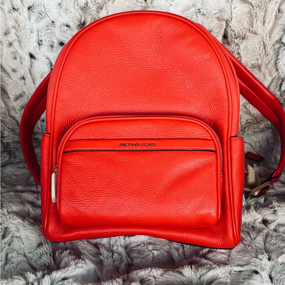 ❤️ Michael Kors Spiced Coral Backpack NWT